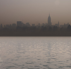 Fototapeta na wymiar New York harbour