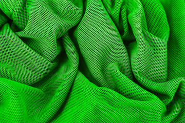 mesh fabric texture. crumpled fabric background