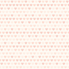 Rose heart pattern. Seamless vector love background