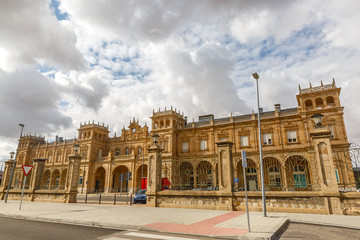 Fototapeta na wymiar Zamora train station, Spain