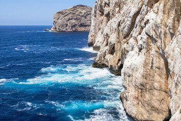 Cave Neptune in Alghero, Sardinia, Italy