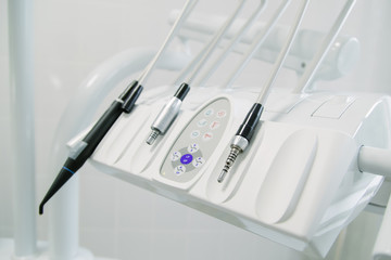 Dentist clinic equipment detail