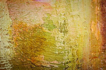 Chaotic brushed of oil colors. Useful for artistic and design.