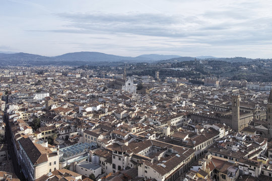 aerialview of florence