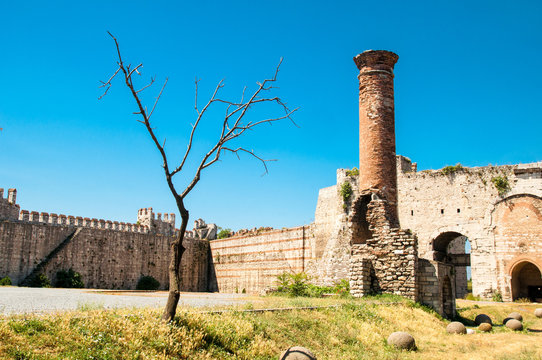 Yedikule Fortress in Fatih, Istanbul City, Turkey