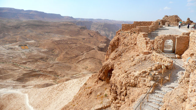 Festung Masada in Israel