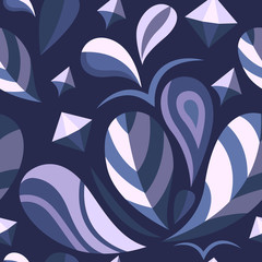 Vector seamless abstract pattern.