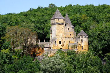 Fototapeta na wymiar château de Commarque, Dordogne, France