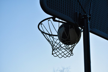 Playing Basketball