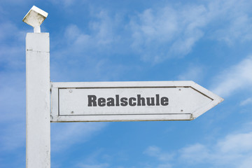 Schild 130 - Realschule