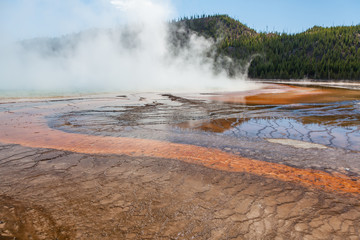 Geothermal Hot Springs Yellowstone National Park Wyoming