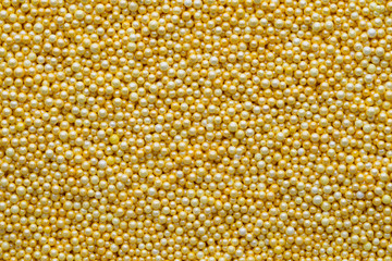 Multicoloured sweet sugar balls. Small ball pattern.