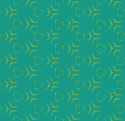 Vector Seamless geometry pattern flower, Abstract geometric background, print, retro texture, fashion design