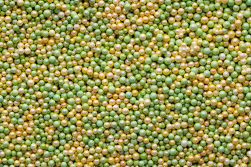 Multicoloured sweet sugar balls. Small ball pattern.