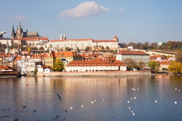 Fototapeta premium general view, Prague, Czech Republic