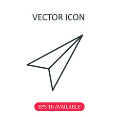 Send icon vector