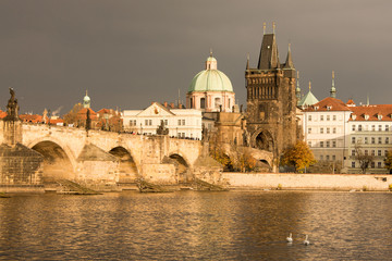 Fototapeta na wymiar general view, Prague, Czech Republic