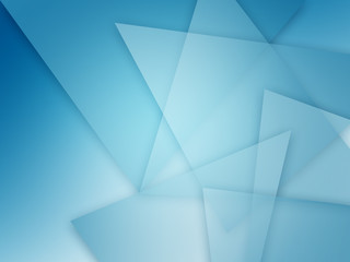 abstract blue background with triangles 
