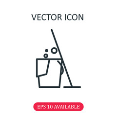 Cleaning icon vector