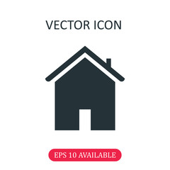 Home icon vector