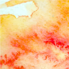 orange watercolor abstract texture, vector, illustration,