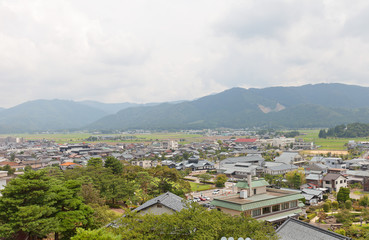 Fototapeta premium View of Sakai City, Fukui Prefecture, Japan