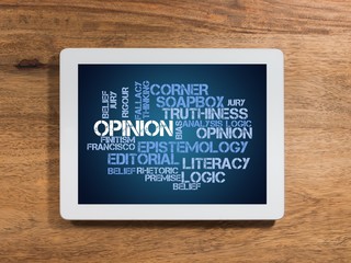 Obraz premium Opinion