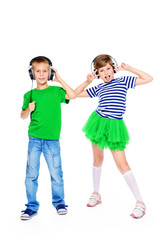 Fototapeta premium dancing children