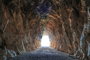 The exit from the Tunnel to daylight