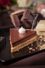 dessert tre cioccolate