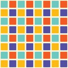 Seamless background with geometric shapes