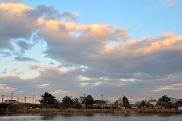 瀬田川沿いの風景