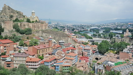 Fototapeta na wymiar Old Town of Tbilisi, Georgia