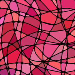 Fototapeta premium abstract vector stained-glass mosaic background