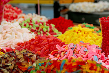 gelatin colorful candy wide range