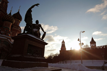 Moscow Kremlin. UNESCO world heritage site.