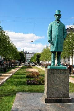 Carl Frederik Tietgen monument in Copenhagen