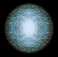 circle mandala,cosmic background