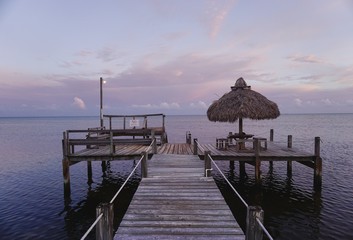 Holzsteg auf den Florida Keys