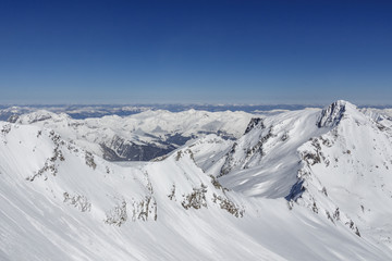 Tuxer Ferner Glacier in Austria, 2015