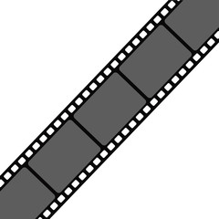 Film strip vector illustration
