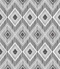Abstract seamless pattern. Fabric line otnament. Floor sqaure texture. Geometric background