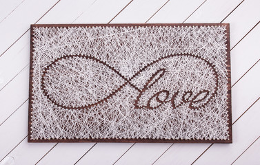 Love string art