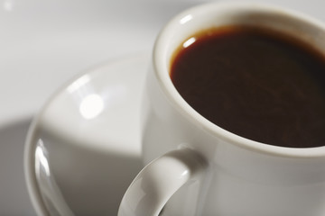 a cup of espresso coffee