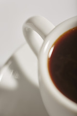a cup of espresso coffee