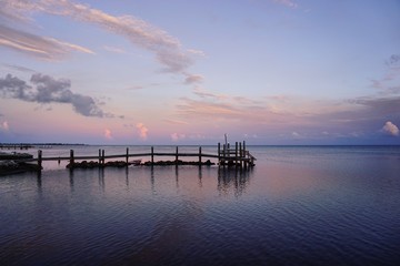 Obraz premium Sonnenuntergang auf den Florida Keys
