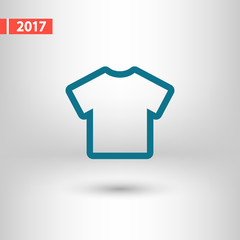 Tshirt Icon icon, vector illustration. Flat design style  