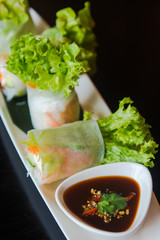 Thai Fresh Spring Rolls