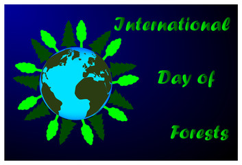 International Day of Forests, Natural background