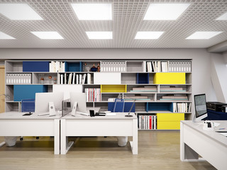 Spacious and bright modern office